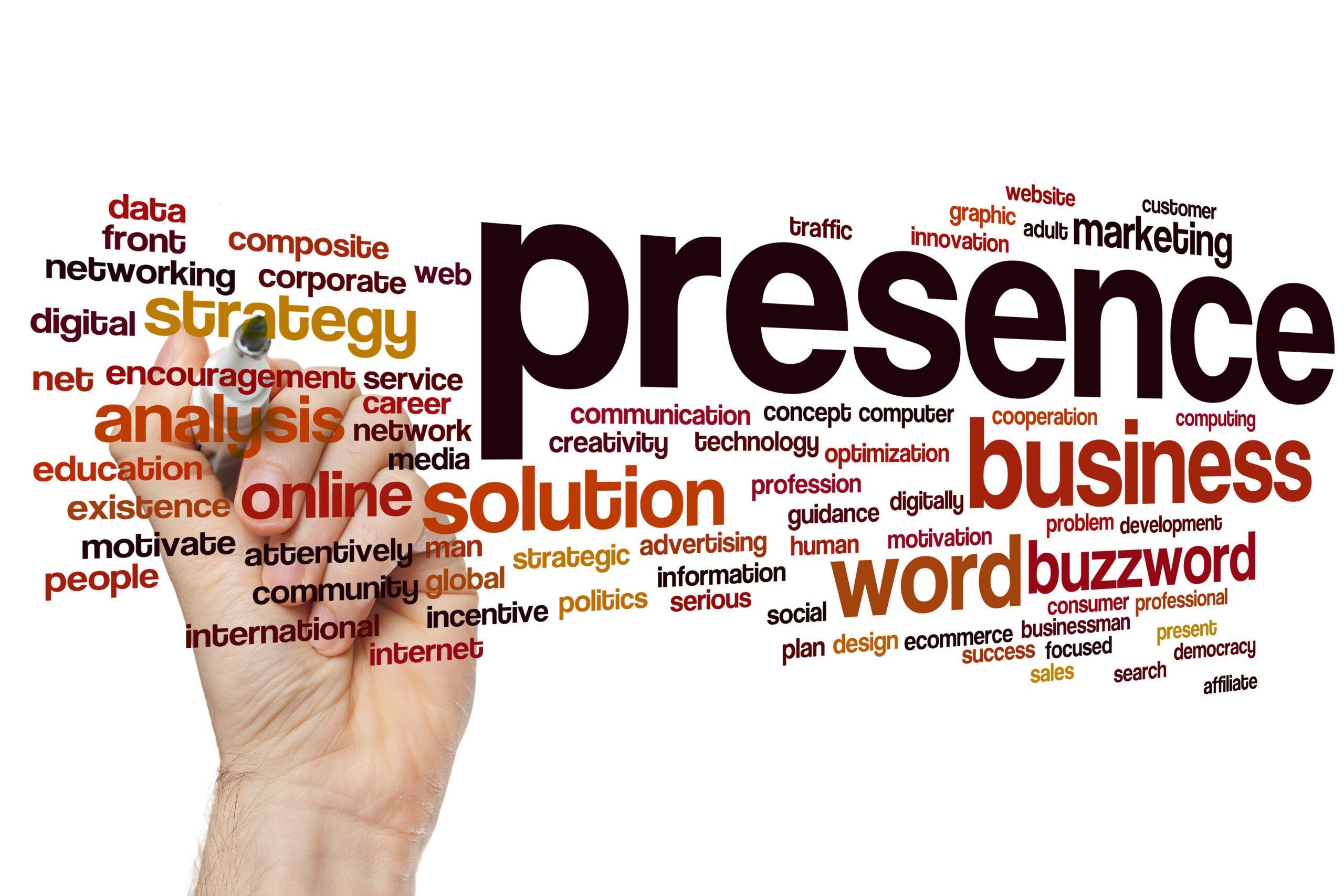 Creative digital branding detail